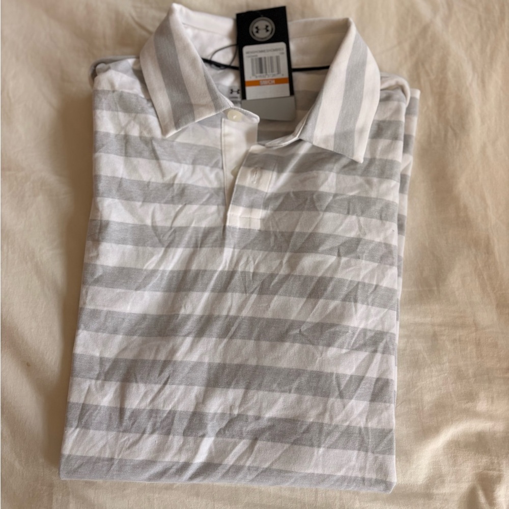 Gray Striped Men's Shirt